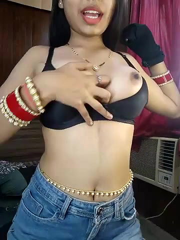 Sexy Girl Dress Removing and Teasing with Boob Show