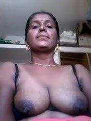 Unsatisfied Horny Aunty Masturbating