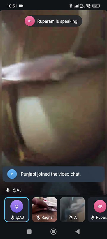 Cuck husbands show their wife pussy and boobs on vc 1