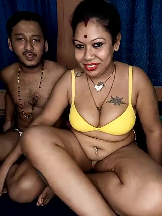 Sabitri with her husband Giving Blowjob