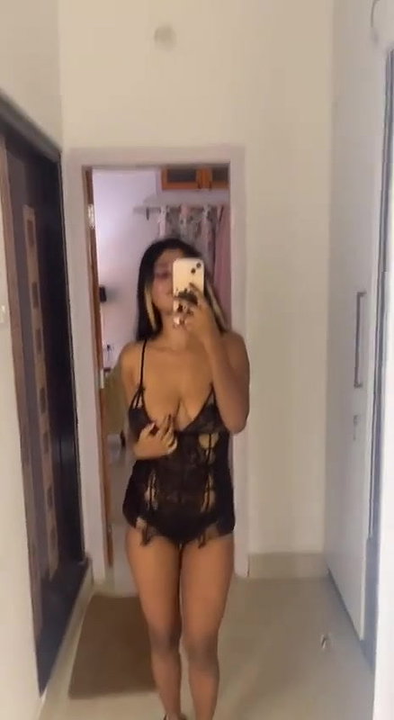 big boobs Instagram influencer striptease nude