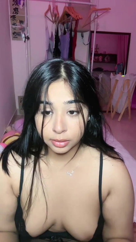 accidental nipple slip of Tango video call sex girl