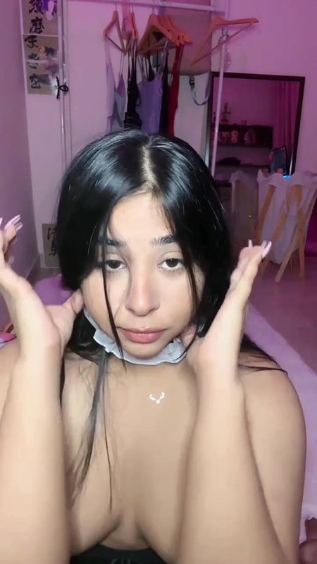 accidental nipple slip of Tango video call sex girl