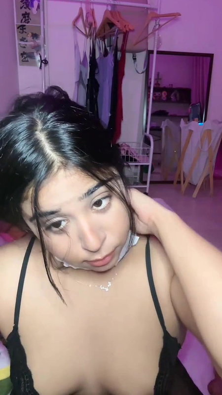 accidental nipple slip of Tango video call sex girl