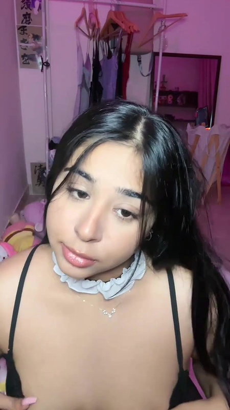 accidental nipple slip of Tango video call sex girl