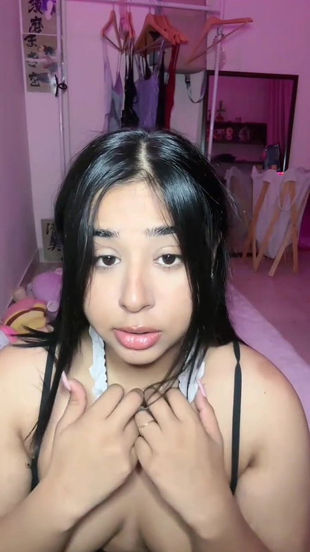 accidental nipple slip of Tango video call sex girl