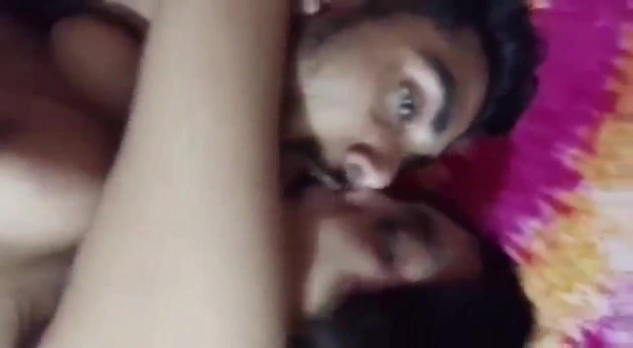 girlfriend boob press hard and romantic foreplay
