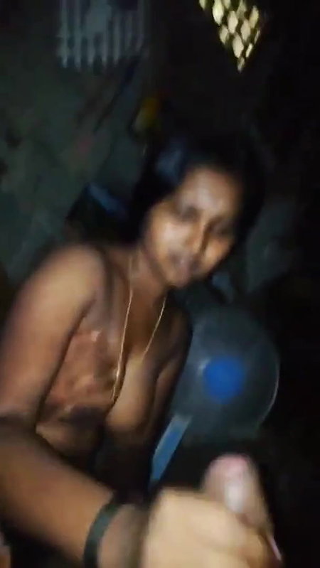 Tamil Wife Playing With Husband Dick