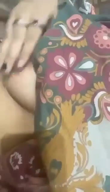 cute girlfriend viral topless first time boob show