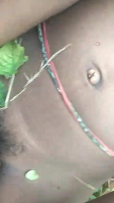 tribal village girl outdoor sex with boyfriend