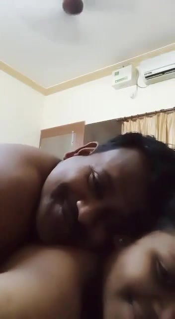 jija fucking saali from back and boob press