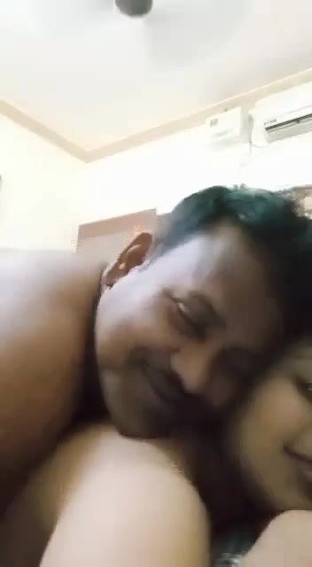 jija fucking saali from back and boob press