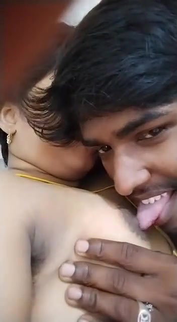 newly married cute wife boob sucking Tamil sex MMS