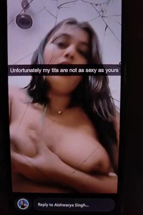 horny girl pressing boobs viral nude photos