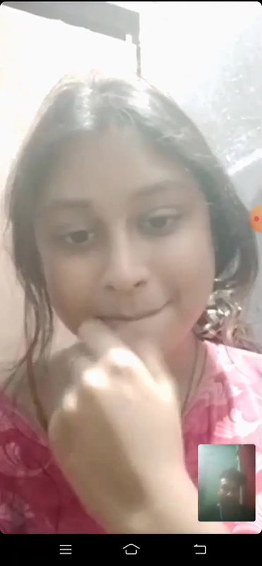 Kolkata girl viral boobs show on video call