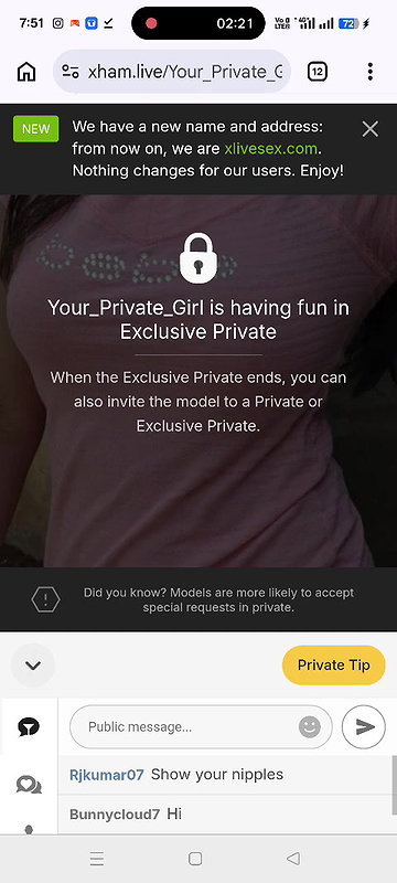 your private girl