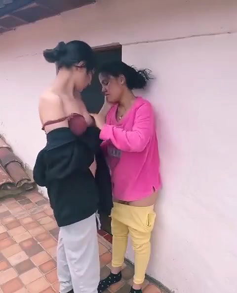 outdoor lesbian fun