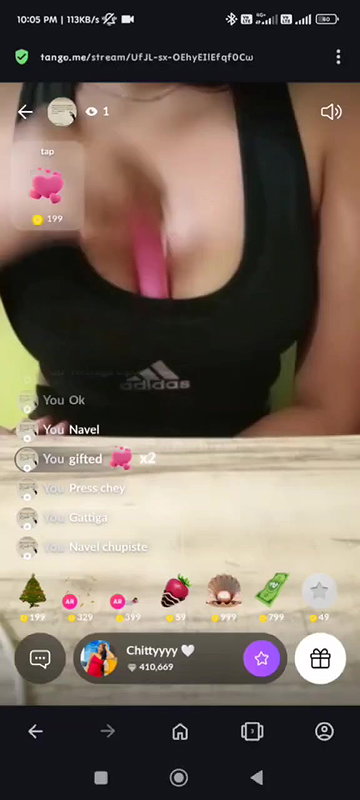 tango girl Chittyyyy boob dikhayi