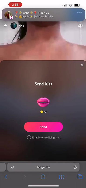 tango girl Bubbly boob dabayi