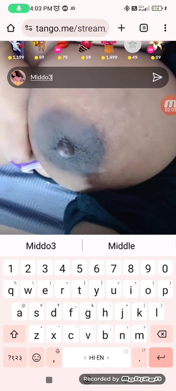 Miss Simplistic nude show tango