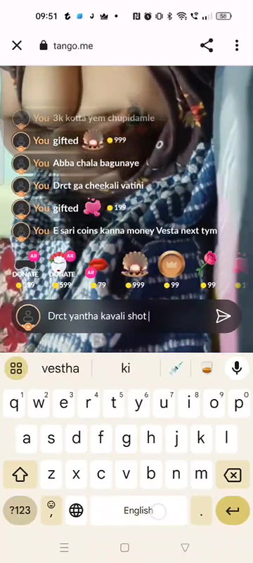 tango girl Sandy papa boob