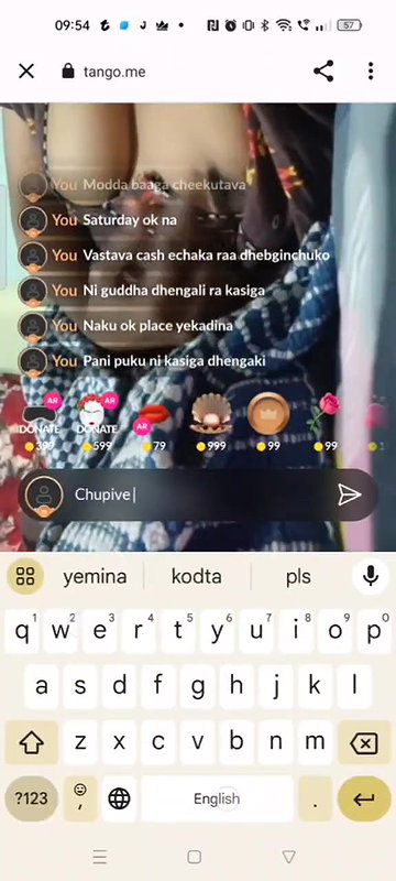 tango girl Sandy papa boob