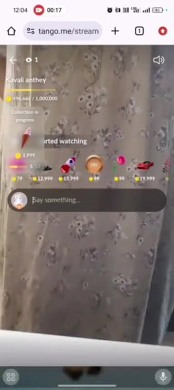 tango girl Savani nude show