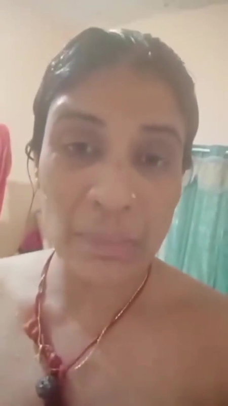 Tamil aunty nude selfie in viral FSI xxx MMS