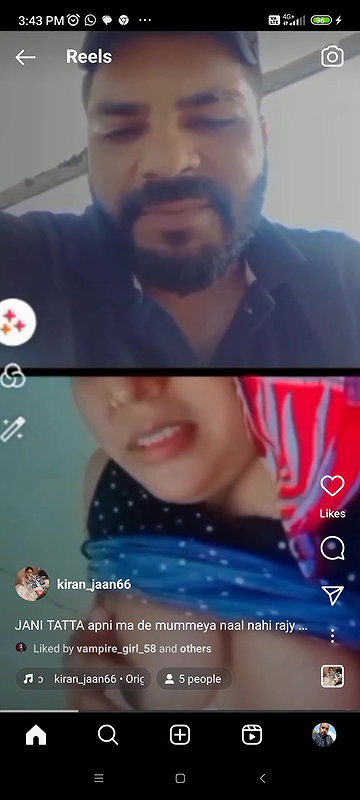 Instagram reels bhabhi sex mood boob lick