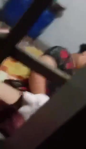 brother wife Indian fingering caught through window