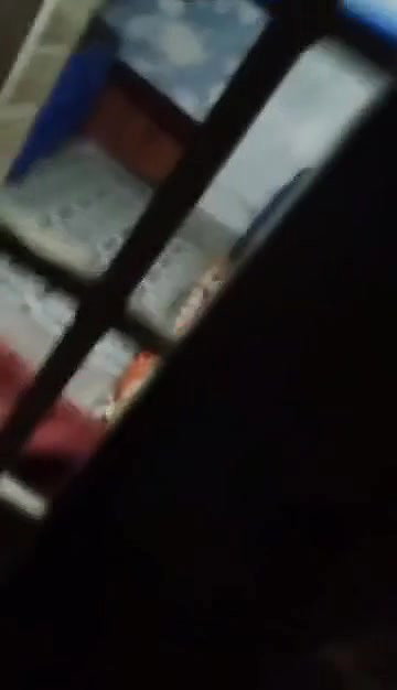 brother wife Indian fingering caught through window