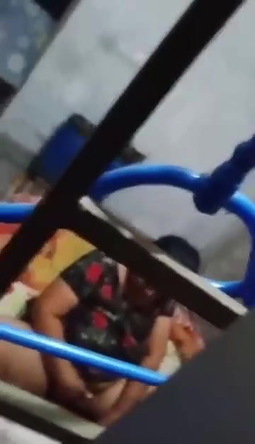 brother wife Indian fingering caught through window
