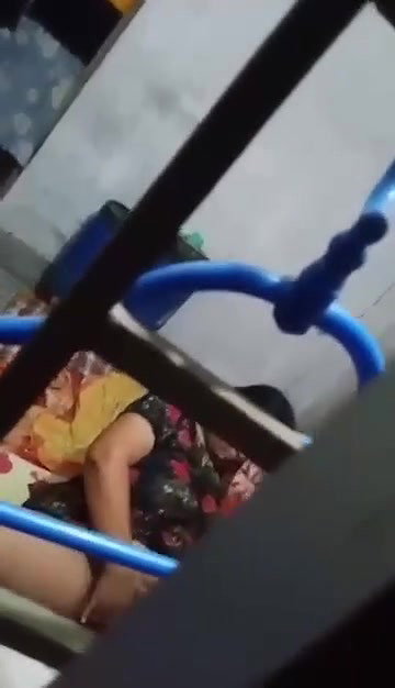 brother wife Indian fingering caught through window