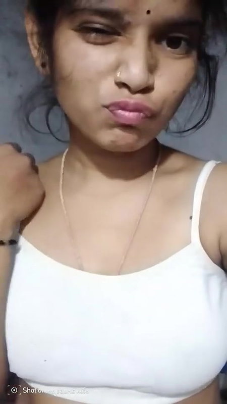 Northeast girl boobs show selfie viral video