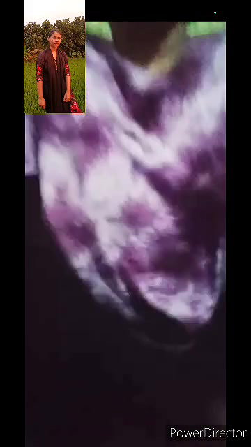 girlfriend long boobs show on video call to lover