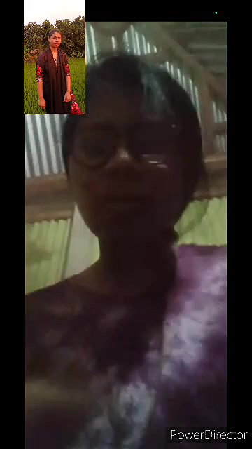girlfriend long boobs show on video call to lover