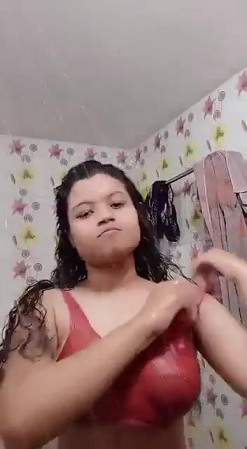 hijab girl nude photos and bathing videos released