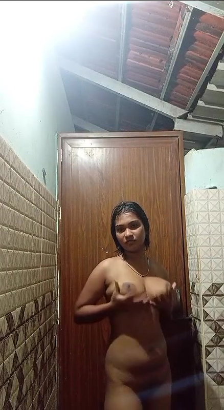 big boobs horny girl viral naked bathroom video
