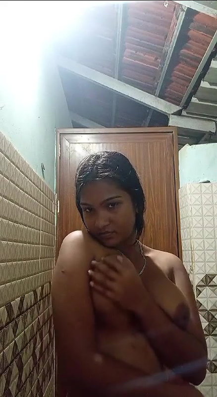 big boobs horny girl viral naked bathroom video