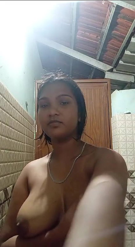 big boobs horny girl viral naked bathroom video