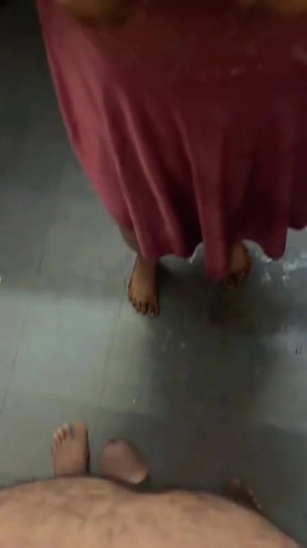 Horny Indian Wife Showing Milking 04