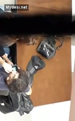 Collge Paki Gf giving handjob to lovr in