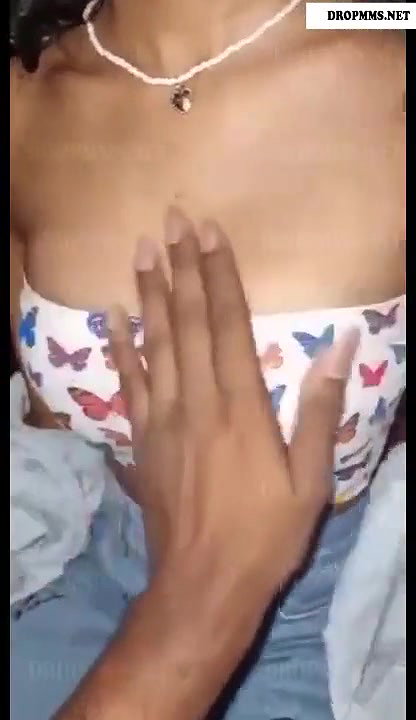Bf groping gf boobs