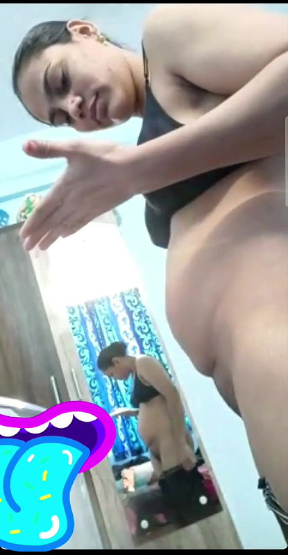 pregnant wife pussy show on viral video call sex