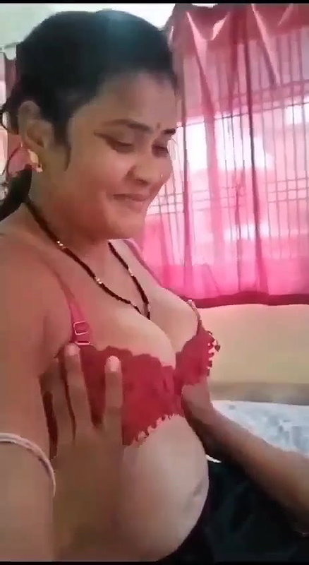 hot wife boob press and sucking by horny husband