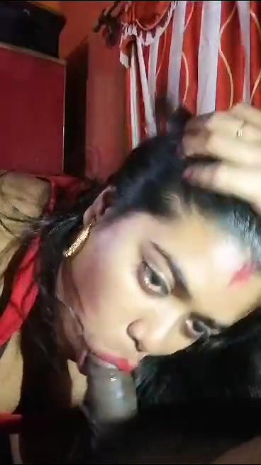 Desi blowjob model Lisa sucking big dick MMS