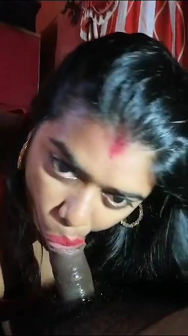 Desi blowjob model Lisa sucking big dick MMS