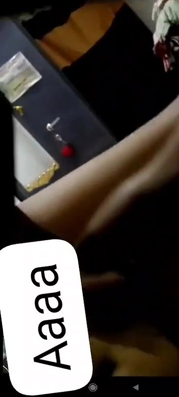 hot GF boob show on cam for the first time