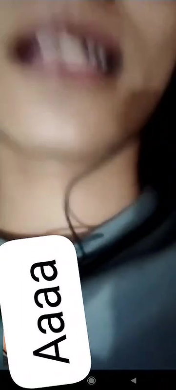 hot GF boob show on cam for the first time