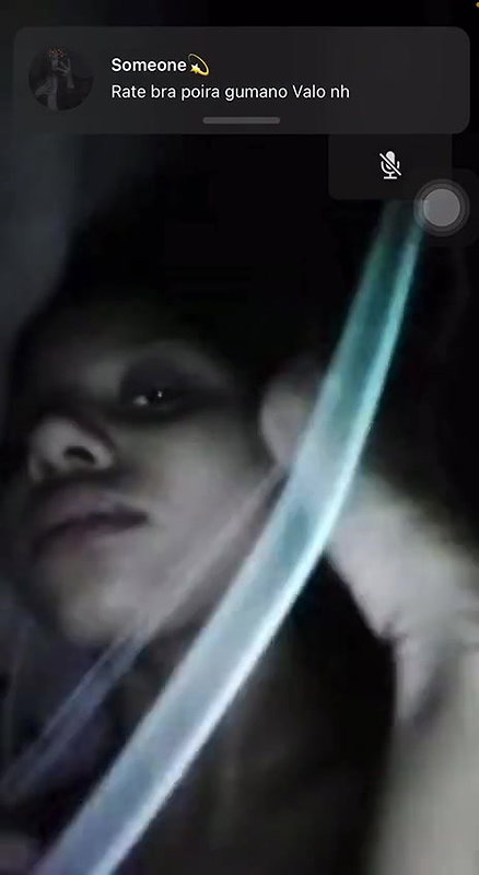 video call boob show of cute GF viral dark mode